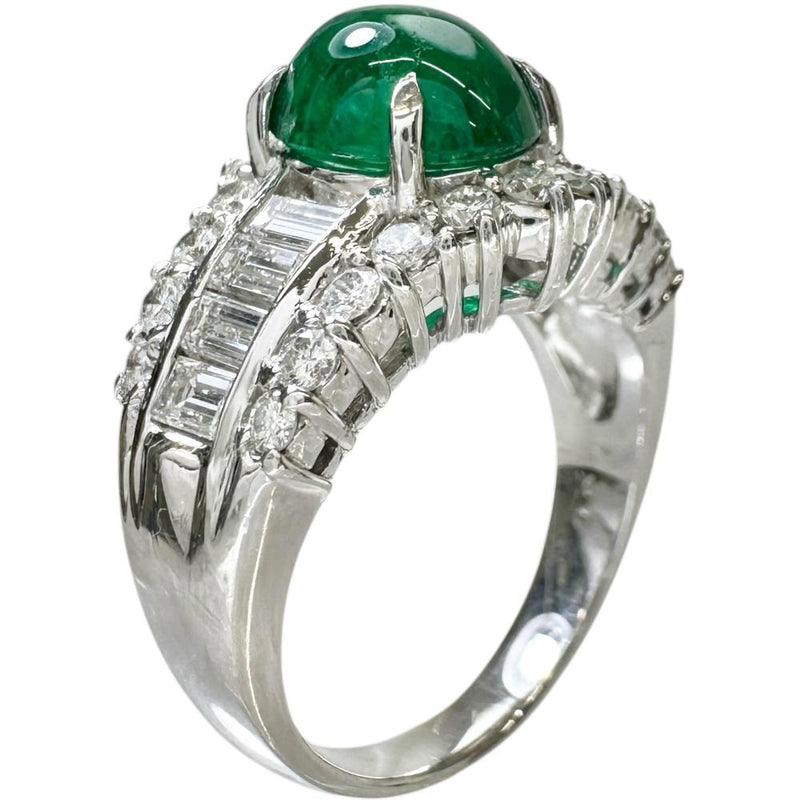 12号 カボションエメラルド 2.38ct ダイヤモンド 1.30ct リング・指輪 Pt900プラチナ 11.4g レディース
【中古】【真子質店】【NN】




【ISMix】