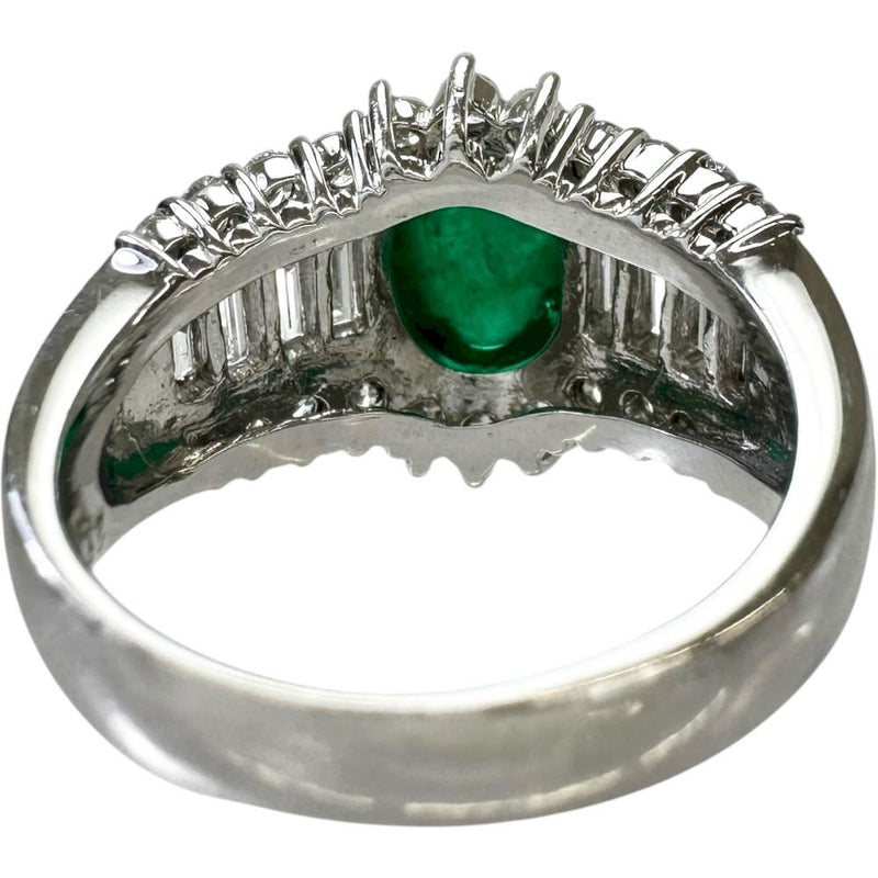 12号 カボションエメラルド 2.38ct ダイヤモンド 1.30ct リング・指輪 Pt900プラチナ 11.4g レディース
【中古】【真子質店】【NN】




【ISMix】