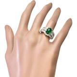 12号 カボションエメラルド 2.38ct ダイヤモンド 1.30ct リング・指輪 Pt900プラチナ 11.4g レディース
【中古】【真子質店】【NN】




【ISMix】