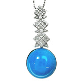 トルコ石/ターコイズ ダイヤモンド 計0.30ct ネックレス K18WGホワイトゴールド 18金 4.7g 40cm レディース
【中古】【真子質店】【NN】




【KKx】