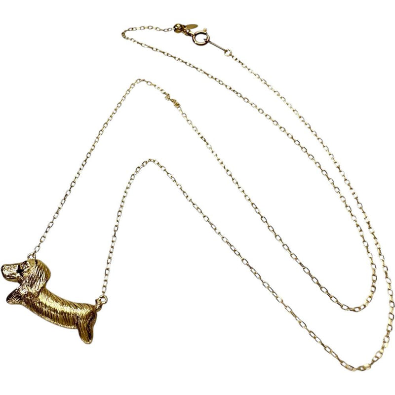 ダックスフンド 犬モチーフ ダイヤモンド 0.01ct ネックレス K18ゴールド 18金 3.3g 47cm レディース
【中古】【真子質店】【NN】




【MoMiMa】