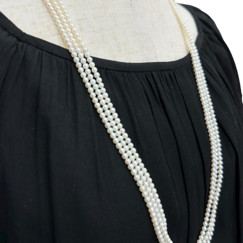 3連 アコヤ真珠 (ベビーパール) 3.0～3.5mm ネックレス シルバー 33.2g 71cm レディース
【中古】【真子質店】【NN】




【MoMox】