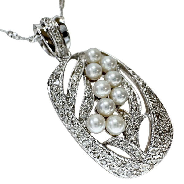 ベビーアコヤ真珠（パール）2.9mm 0.53 ct ネックレス K18WGホワイトゴールド 18金 8.6g 40cm レディース
【中古】【真子質店】【NN】




【IMoxK】