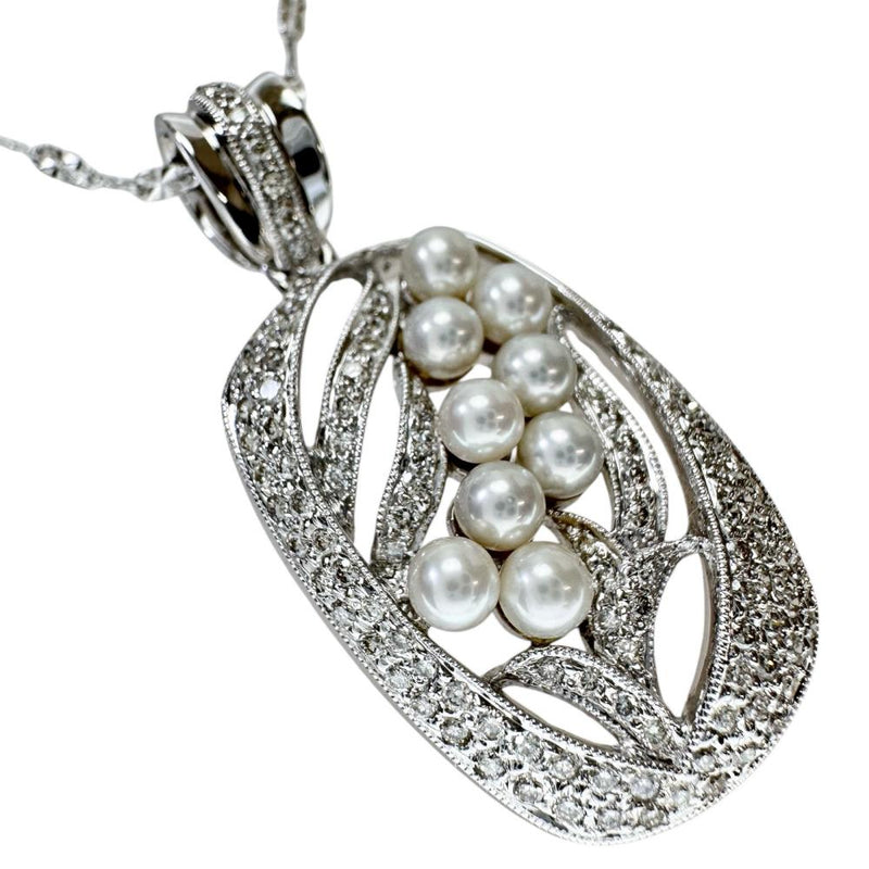 ベビーアコヤ真珠（パール）2.9mm 0.53 ct ネックレス K18WGホワイトゴールド 18金 8.6g 40cm レディース
【中古】【真子質店】【NN】




【IMoxK】