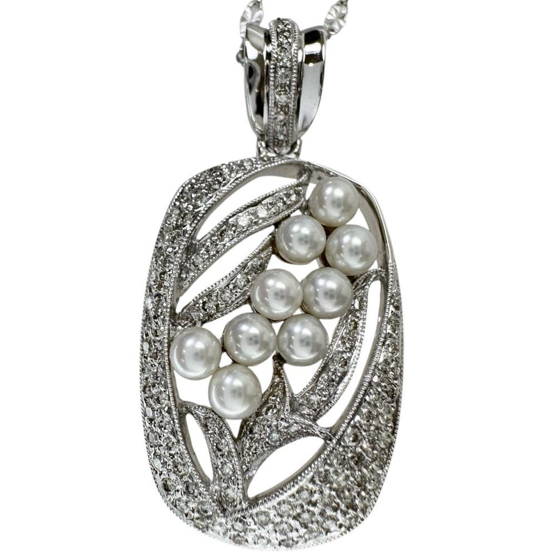 ベビーアコヤ真珠（パール）2.9mm 0.53 ct ネックレス K18WGホワイトゴールド 18金 8.6g 40cm レディース
【中古】【真子質店】【NN】




【IMoxK】