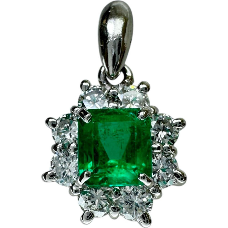 エメラルド 0.54ct ダイヤモンド 計0.49ct ペンダントトップ Pt900プラチナ 2.4g レディース
【中古】【真子質店】【NN】




【MoxY】