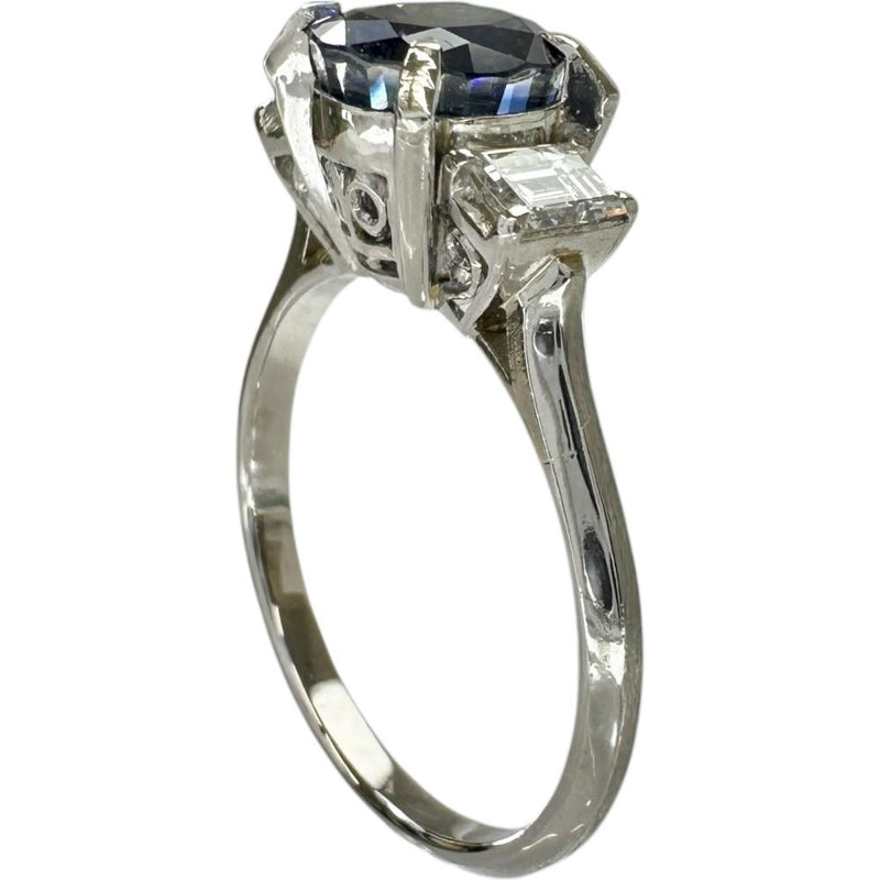 11.5号 非加熱サファイア 2.036ct ダイヤモンド 0.36ct リング・指輪 Pt900プラチナ/（PM900） 4.2g レディース
【中古】【真子質店】【NN】




【TKMox】