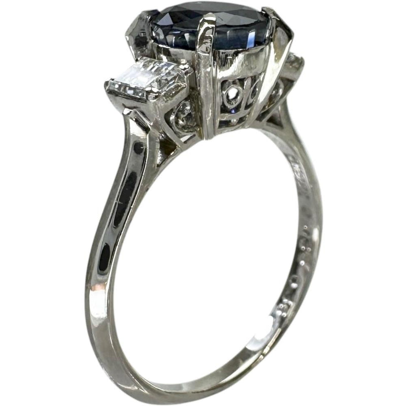 11.5号 非加熱サファイア 2.036ct ダイヤモンド 0.36ct リング・指輪 Pt900プラチナ/（PM900） 4.2g レディース
【中古】【真子質店】【NN】




【TKMox】