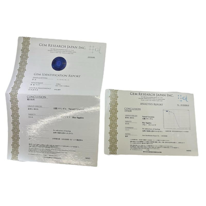 11.5号 非加熱サファイア 2.036ct ダイヤモンド 0.36ct リング・指輪 Pt900プラチナ/（PM900） 4.2g レディース
【中古】【真子質店】【NN】




【TKMox】