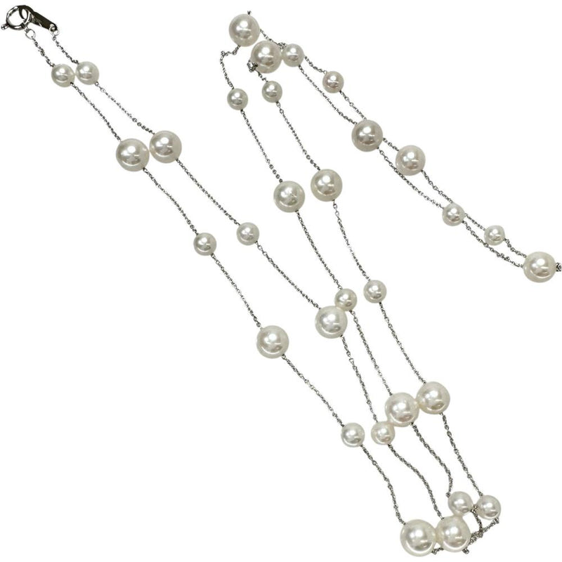ステーションセッティング アコヤ真珠4.8~6.8mm ネックレス K18WGホワイトゴールド 18金 11.5g 79cm レディース
【中古】【真子質店】【NN】




【YYx】