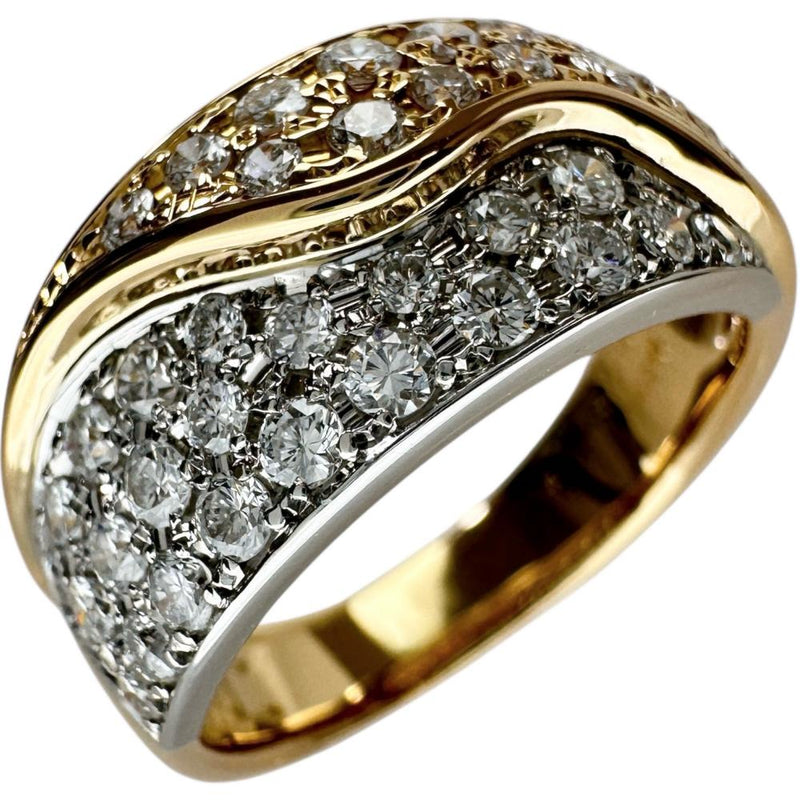 12号【CELINE/セリーヌ】 ダイヤモンド(推定1.00ct程度) リング・指輪 K18ゴールド 18金/Pt900プラチナ 7.8g レディース
【中古】【真子質店】【BL】




【IMaxS】