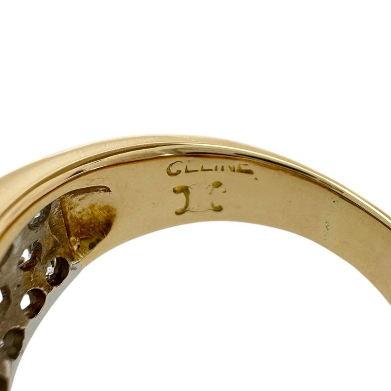 12号【CELINE/セリーヌ】 ダイヤモンド(推定1.00ct程度) リング・指輪 K18ゴールド 18金/Pt900プラチナ 7.8g レディース
【中古】【真子質店】【BL】




【IMaxS】