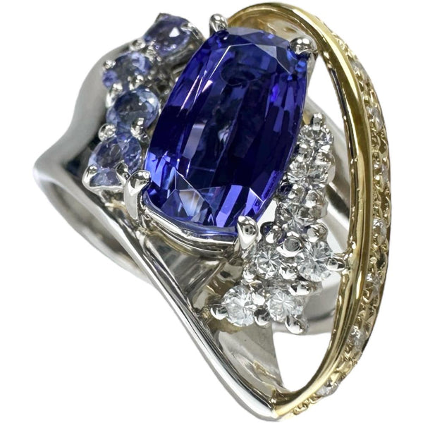 13.5号 タンザナイト 2.499ct ダイヤモンド 計0.23ct リング・指輪 K18ゴールド 18金/Pt900プラチナ 13.4g レディース
【中古】【真子質店】【NN】




【IMoDx】