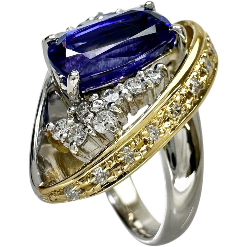 13.5号 タンザナイト 2.499ct ダイヤモンド 計0.23ct リング・指輪 K18ゴールド 18金/Pt900プラチナ 13.4g レディース
【中古】【真子質店】【NN】




【IMoDx】