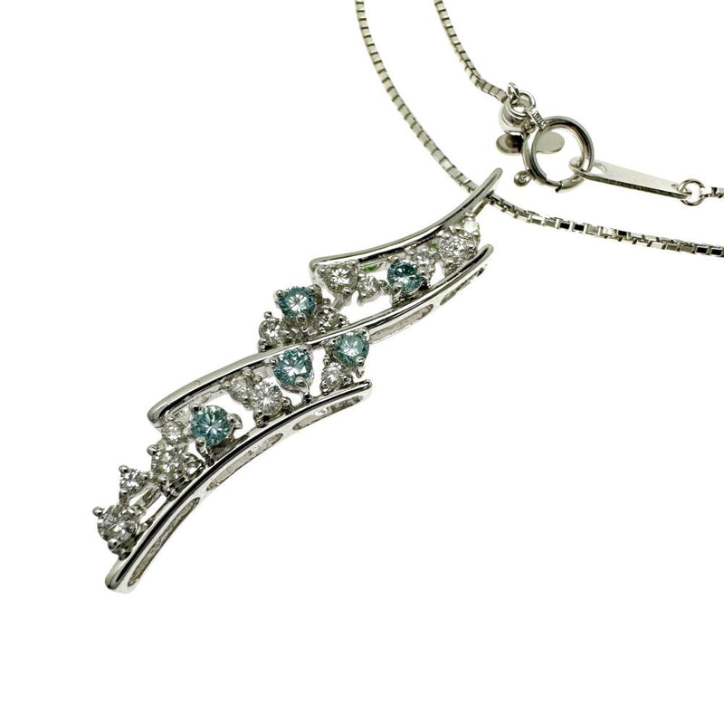 ダイヤモンド(トリートメントダイヤモンド込) 計0.70ct ネックレス K18WGホワイトゴールド 18金 6.7g 45.5cm レディース
【中古】【真子質店】【NN】




【ITMaT】