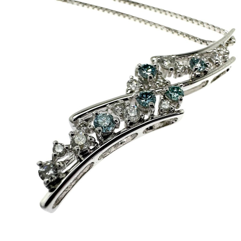 ダイヤモンド(トリートメントダイヤモンド込) 計0.70ct ネックレス K18WGホワイトゴールド 18金 6.7g 45.5cm レディース
【中古】【真子質店】【NN】




【ITMaT】