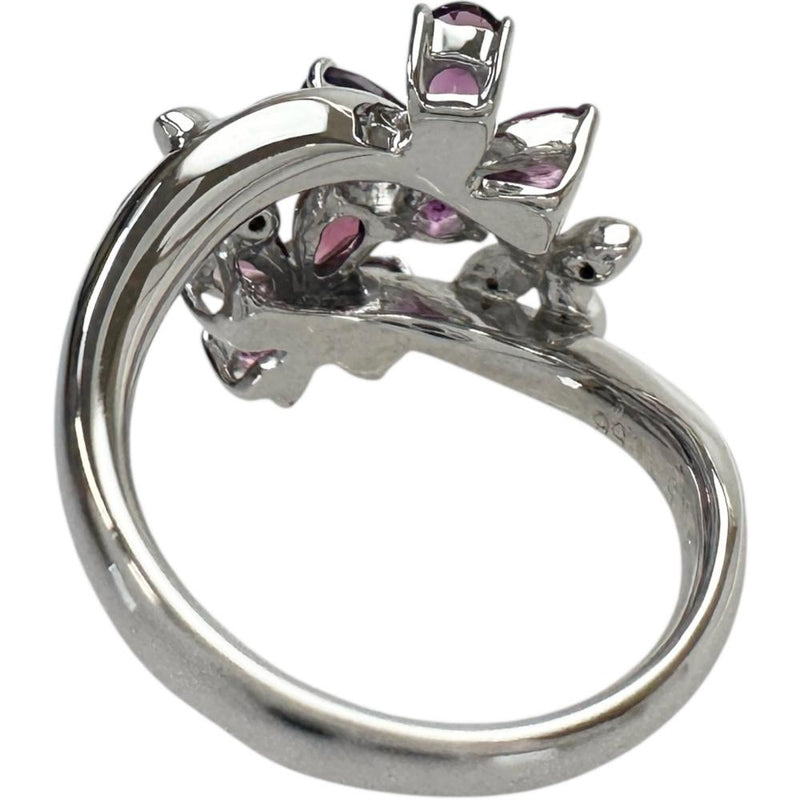 11.5号 ロードライトガーネット 計1.05ct ピンクトルマリン 計0.56ct ダイヤモンド 計0.05ct リング・指輪 K18WGホワイトゴールド 18金 6.6g レディース
【中古】【真子質店】【NN】




【IIxx】