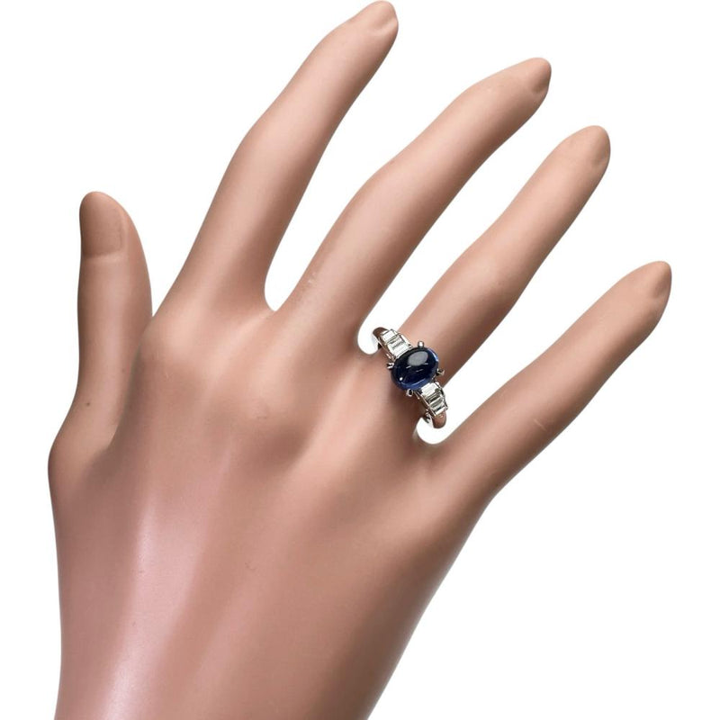 10号 カボションサファイア 2.45ct ダイヤモンド 0.29ct リング・指輪 Pt900プラチナ 7.0g レディース
【中古】【真子質店】【NN】




【YMiT】