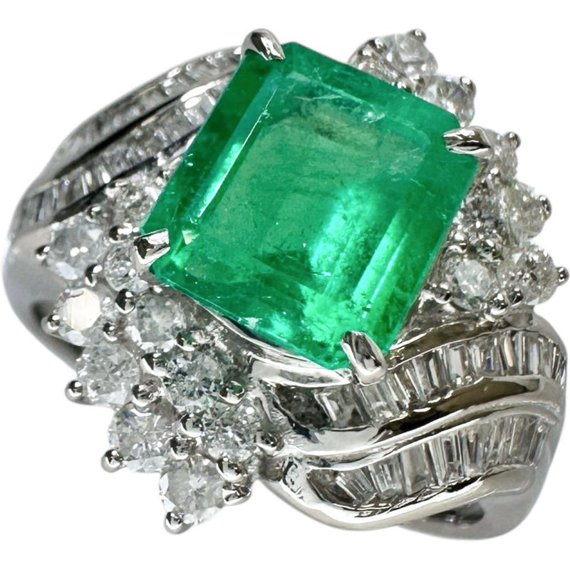 17号 エメラルド 3.12ct ダイヤモンド 計1.18ct リング・指輪 Pt900プラチナ 12.6g レディース
【中古】【真子質店】【NN】




【TTxx】