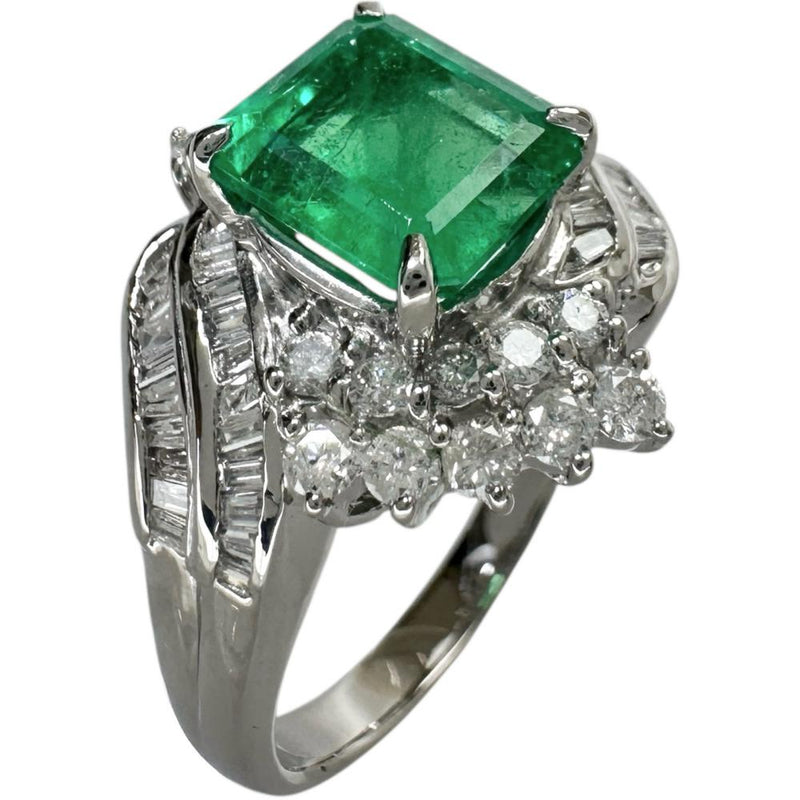 17号 エメラルド 3.12ct ダイヤモンド 計1.18ct リング・指輪 Pt900プラチナ 12.6g レディース
【中古】【真子質店】【NN】




【TTxx】