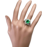 17号 エメラルド 3.12ct ダイヤモンド 計1.18ct リング・指輪 Pt900プラチナ 12.6g レディース
【中古】【真子質店】【NN】




【TTxx】