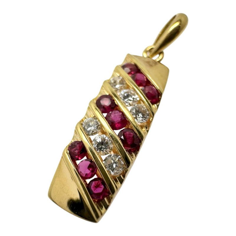 ルビー 計0.24ct ダイヤモンド 計0.14ct ペンダントトップ K18ゴールド 18金 2.1g レディース
【中古】【真子質店】【NN】




【MaMiMo】