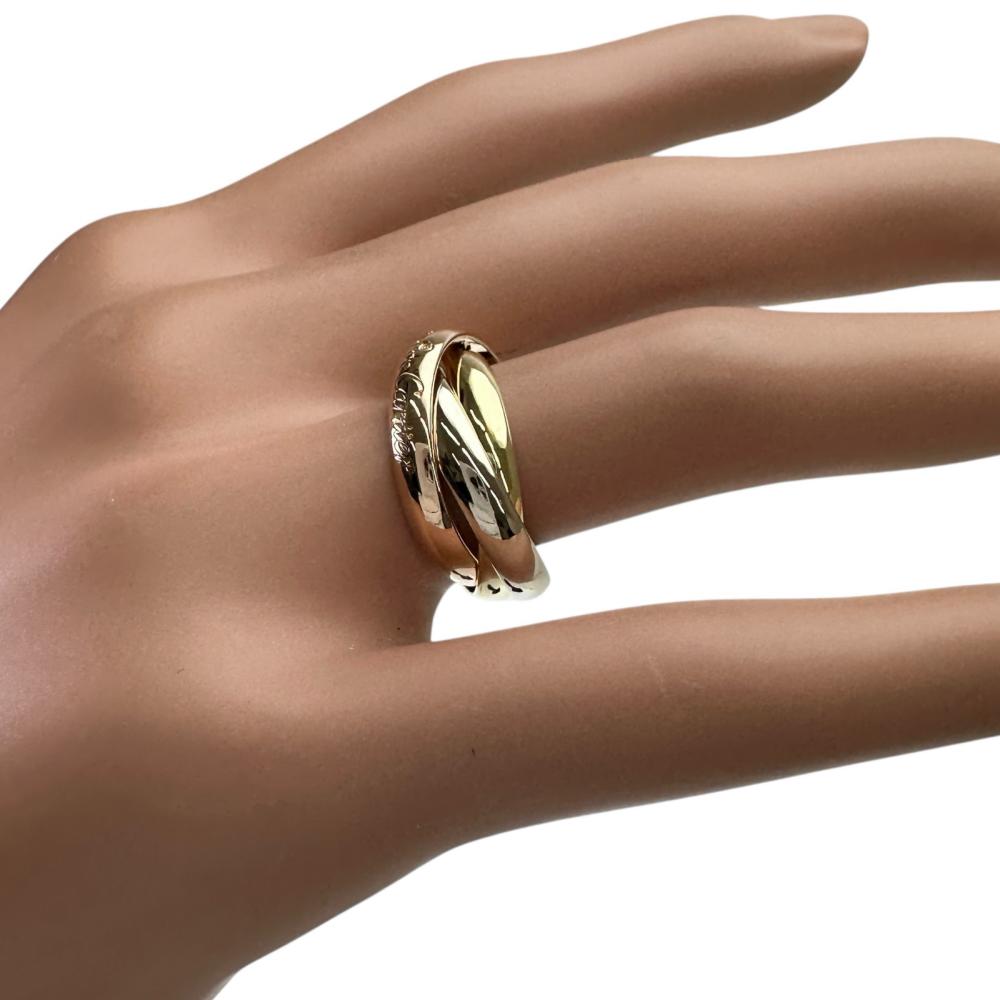 11号【CARTIER/カルティエ】 リング・指輪 トリニティ クラシック K18