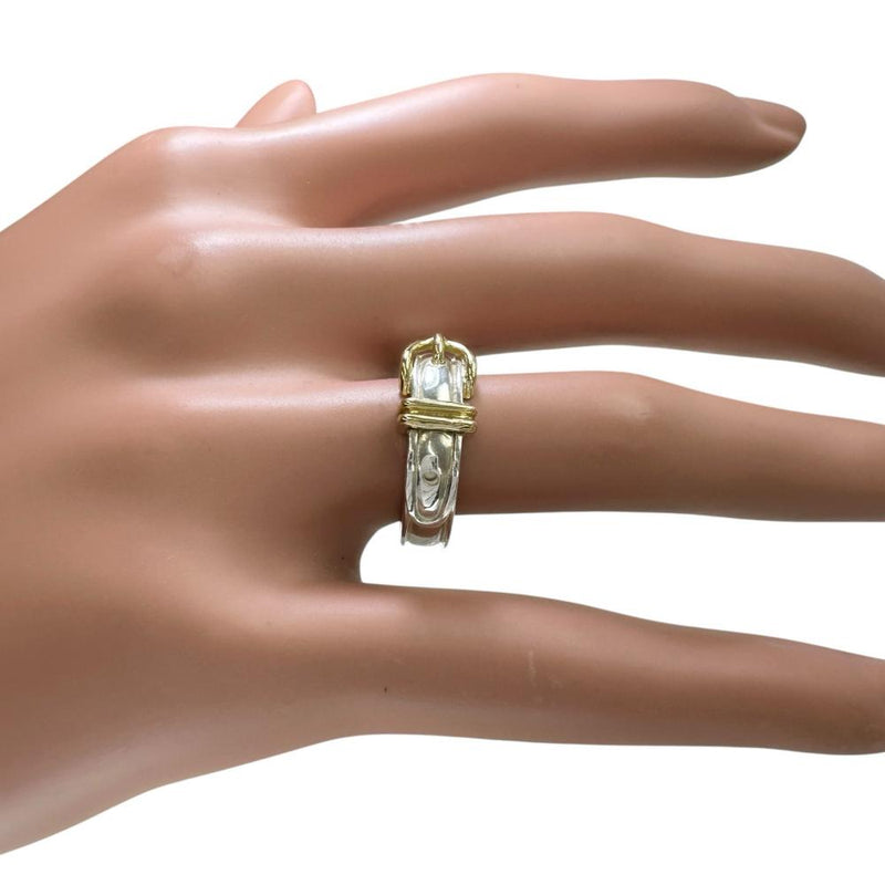 9号【HERMES/エルメス】 リング・指輪 サンチュール ベルトリング シルバー925/K18YGイエローゴールド 18金 5.0g 49 レディース
【中古】【真子質店】【GD】




【DTMa】