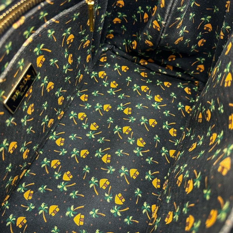【PRADA/プラダ】 カナパ 2WAYショルダーバッグ ハンドバッグ キャンバス ブラックキャンバス（ダークブラウン） レディース【中古】【真子質店】【BL】




【MaKD】