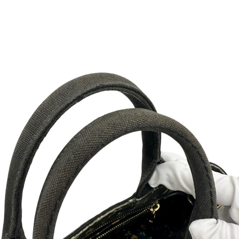 【PRADA/プラダ】 カナパ 2WAYショルダーバッグ ハンドバッグ キャンバス ブラックキャンバス（ダークブラウン） レディース【中古】【真子質店】【BL】




【MaKD】