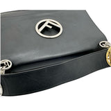 [FENDI] FENDI 8BT284 Kan I F Shoulder Bag Leather Black Leather/Silver & Gold Hardware Women's [Used] [Makoto Shichiten] [BL]

[KxD]