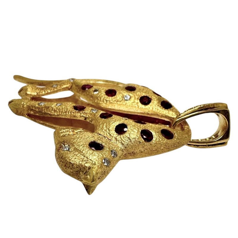 パンサー ルビー 計1.44ct ダイヤモンド 計0.23ct ペンダントトップ K18ゴールド 18金 17.5g レディース
【中古】【真子質店】【NN】




【TSTY】