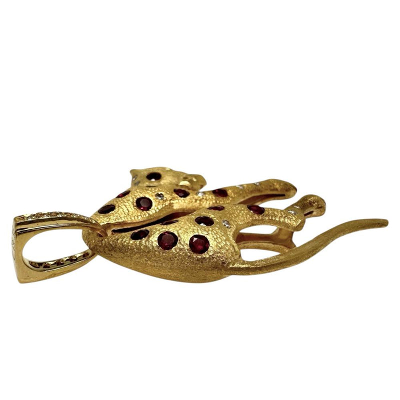 パンサー ルビー 計1.44ct ダイヤモンド 計0.23ct ペンダントトップ K18ゴールド 18金 17.5g レディース
【中古】【真子質店】【NN】




【TSTY】