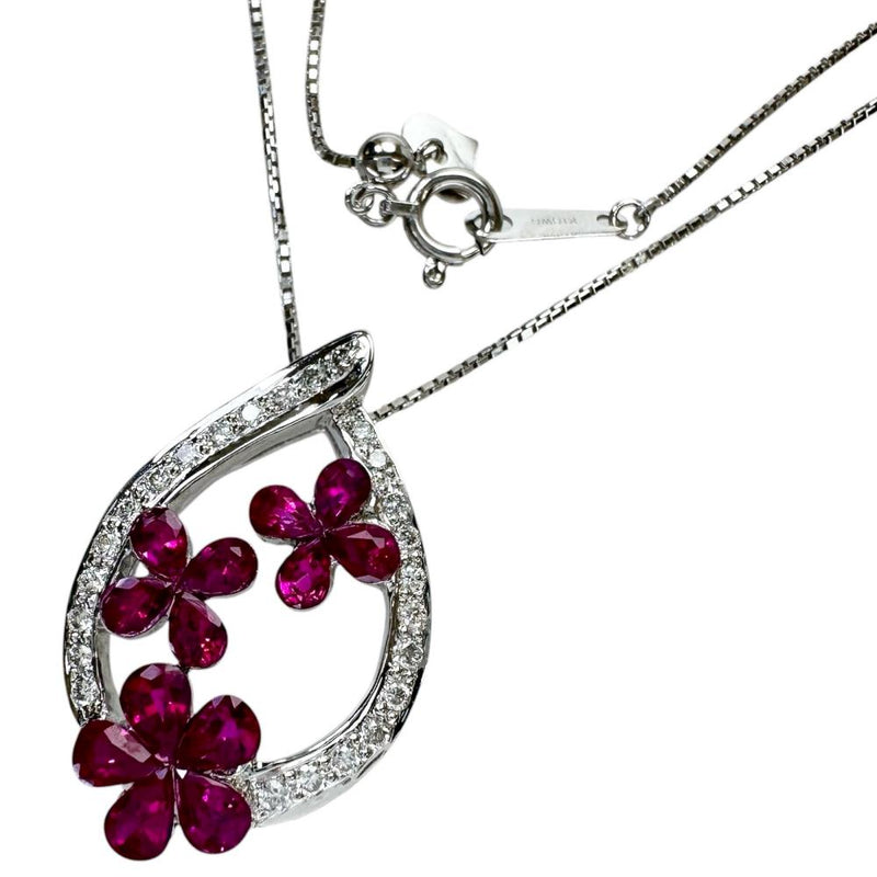 【Masumi Kasahara/笠原真寿美】 レエッセンシャル ルビー 計1.63ct ダイヤモンド 計0.23ct ネックレス K18WGホワイトゴールド 18金 7.0g 45cm レディース
【中古】【真子質店】【NN】




【ITIx】