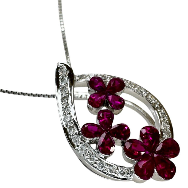 【Masumi Kasahara/笠原真寿美】 レエッセンシャル ルビー 計1.63ct ダイヤモンド 計0.23ct ネックレス K18WGホワイトゴールド 18金 7.0g 45cm レディース
【中古】【真子質店】【NN】




【ITIx】