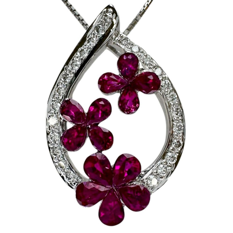 【Masumi Kasahara/笠原真寿美】 レエッセンシャル ルビー 計1.63ct ダイヤモンド 計0.23ct ネックレス K18WGホワイトゴールド 18金 7.0g 45cm レディース
【中古】【真子質店】【NN】




【ITIx】