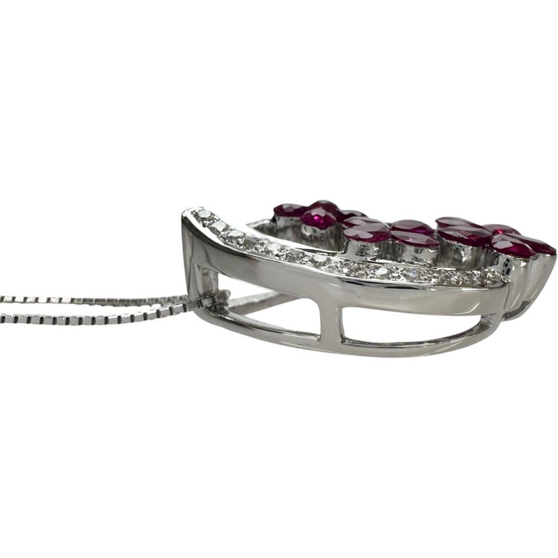 【Masumi Kasahara/笠原真寿美】 レエッセンシャル ルビー 計1.63ct ダイヤモンド 計0.23ct ネックレス K18WGホワイトゴールド 18金 7.0g 45cm レディース
【中古】【真子質店】【NN】




【ITIx】