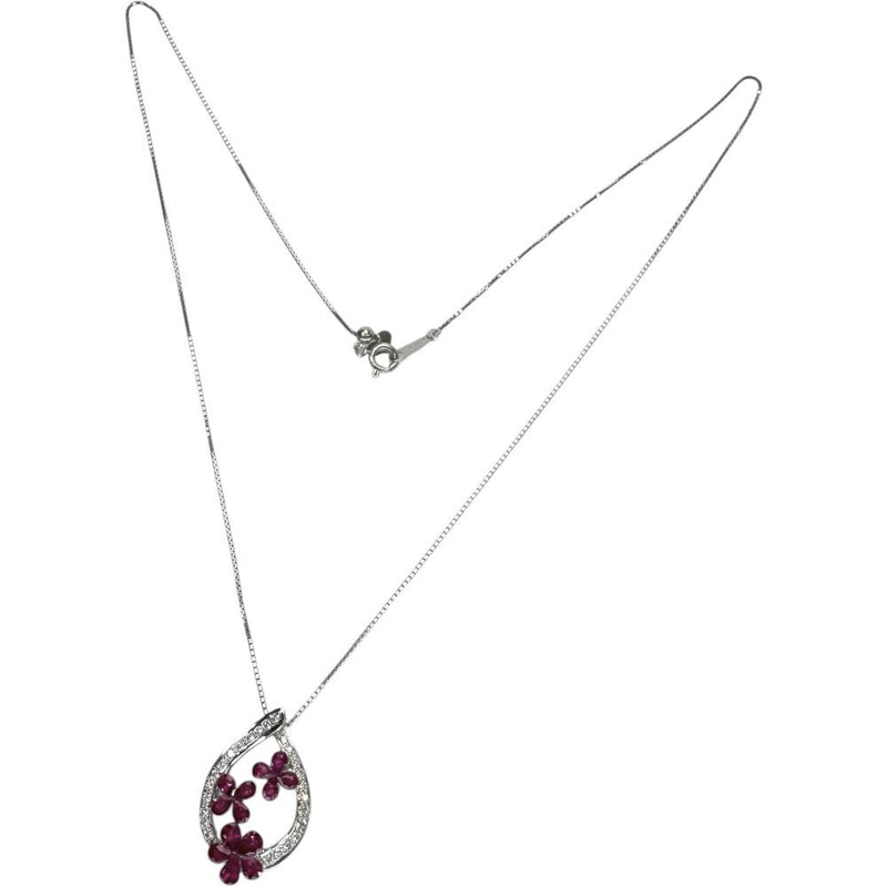【Masumi Kasahara/笠原真寿美】 レエッセンシャル ルビー 計1.63ct ダイヤモンド 計0.23ct ネックレス K18WGホワイトゴールド 18金 7.0g 45cm レディース
【中古】【真子質店】【NN】




【ITIx】