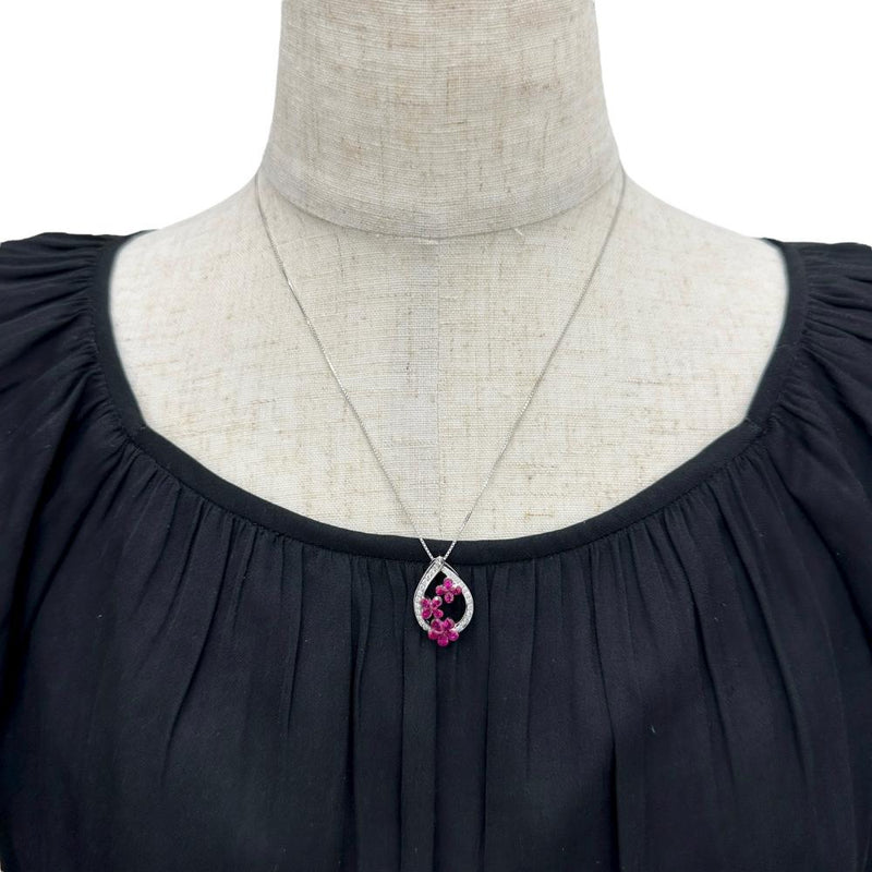【Masumi Kasahara/笠原真寿美】 レエッセンシャル ルビー 計1.63ct ダイヤモンド 計0.23ct ネックレス K18WGホワイトゴールド 18金 7.0g 45cm レディース
【中古】【真子質店】【NN】




【ITIx】