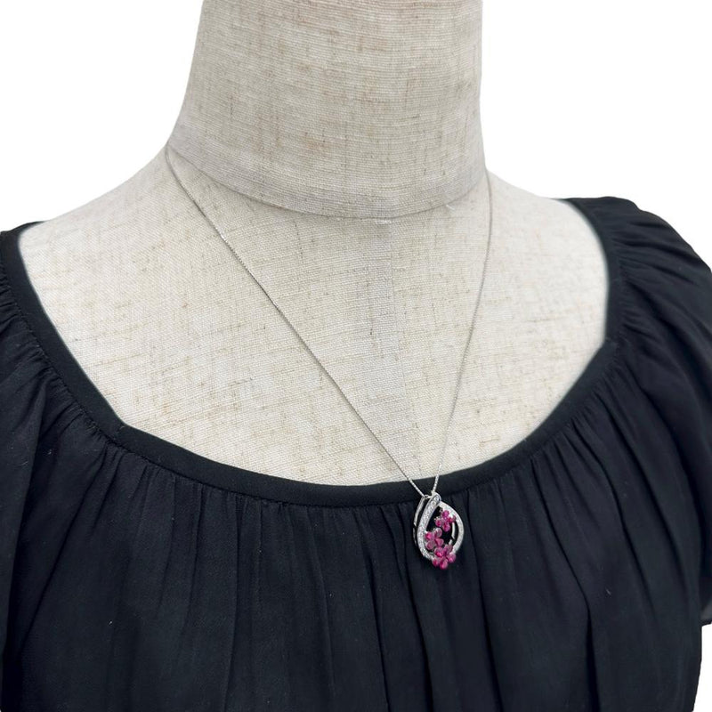 【Masumi Kasahara/笠原真寿美】 レエッセンシャル ルビー 計1.63ct ダイヤモンド 計0.23ct ネックレス K18WGホワイトゴールド 18金 7.0g 45cm レディース
【中古】【真子質店】【NN】




【ITIx】