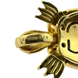 亀モチーフ ダイヤモンド 計0.24ct ルビー ペンダントトップ K18ゴールド 18金/K24ゴールド 24金（純金）/Pt900プラチナ 12.5g レディース
【中古】【真子質店】【NN】




【TxTD】