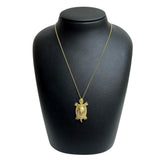 亀モチーフ ダイヤモンド 計0.24ct ルビー ペンダントトップ K18ゴールド 18金/K24ゴールド 24金（純金）/Pt900プラチナ 12.5g レディース
【中古】【真子質店】【NN】




【TxTD】