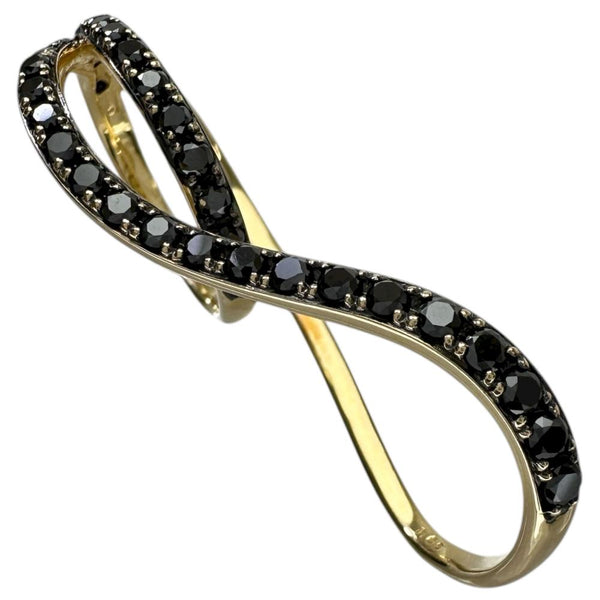 13号 Wリング ツーフィンガーリング ブラックダイヤモンド 1.05ct リング・指輪 K18ゴールド 18金 6.8g レディース
【中古】【真子質店】【NN】




【IxYK】