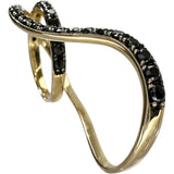 13号 Wリング ツーフィンガーリング ブラックダイヤモンド 1.05ct リング・指輪 K18ゴールド 18金 6.8g レディース
【中古】【真子質店】【NN】




【IxYK】