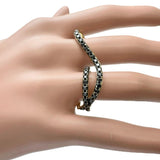 13号 Wリング ツーフィンガーリング ブラックダイヤモンド 1.05ct リング・指輪 K18ゴールド 18金 6.8g レディース
【中古】【真子質店】【NN】




【IxYK】