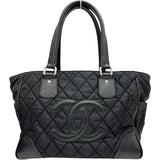 【CHANEL/シャネル】 A33100 パリニューヨーク トートバッグ 12番（2008年頃） ナイロン/レザー ブラックナイロン/ブラックレザー レディース【中古】【真子質店】【BL】




【IDMax】