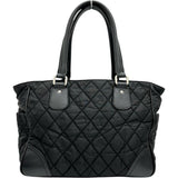 【CHANEL/シャネル】 A33100 パリニューヨーク トートバッグ 12番（2008年頃） ナイロン/レザー ブラックナイロン/ブラックレザー レディース【中古】【真子質店】【BL】




【IDMax】