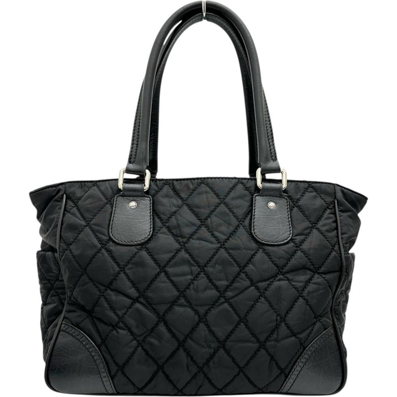 【CHANEL/シャネル】 A33100 パリニューヨーク トートバッグ 12番（2008年頃） ナイロン/レザー ブラックナイロン/ブラックレザー レディース【中古】【真子質店】【BL】




【IDMax】