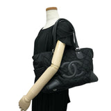 【CHANEL/シャネル】 A33100 パリニューヨーク トートバッグ 12番（2008年頃） ナイロン/レザー ブラックナイロン/ブラックレザー レディース【中古】【真子質店】【BL】




【IDMax】