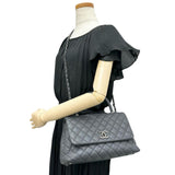 【CHANEL/シャネル】 ココハンドル29 2WAYショルダーバッグ ハンドバッグ 21番（2015年頃） キャビアスキン グレーブルーレザー/ヴィンテージ風シルバー金具 レディース【中古】【真子質店】【BL】




【MaSKI】